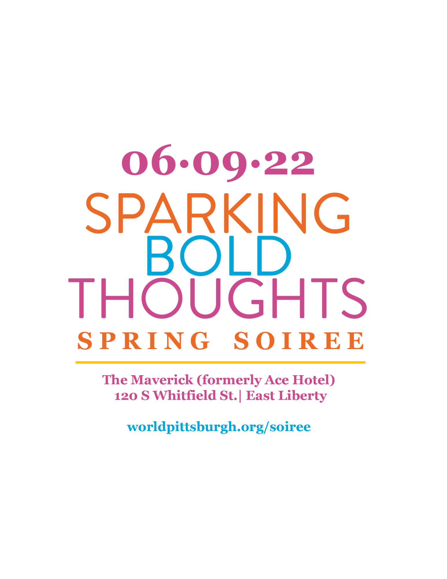 Buy Your Tickets for the Spring Soiree!